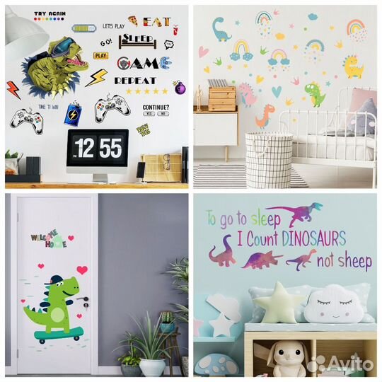Интерьерные наклейки