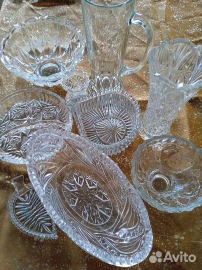 Хрустальная посуда ссср. Отправляю