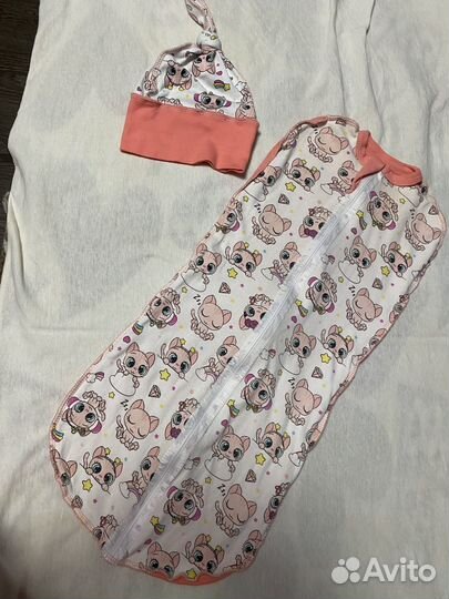 Пеленка кокон на молнии