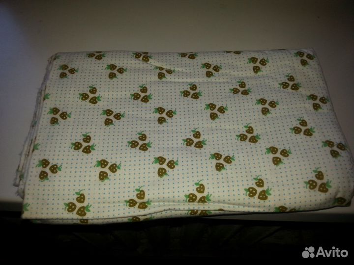 Отрез фланель\байка 3м84 смХ72 см Винтаж СССР