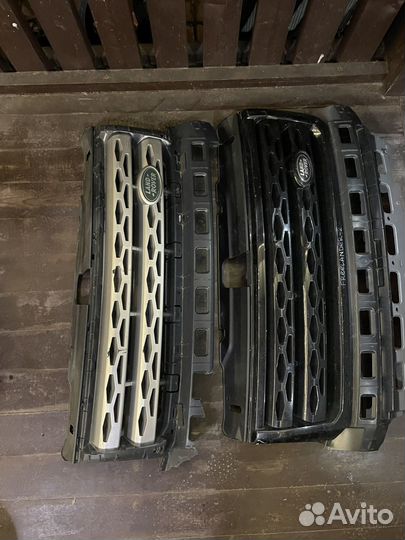 Решетка радиатора freelander 2