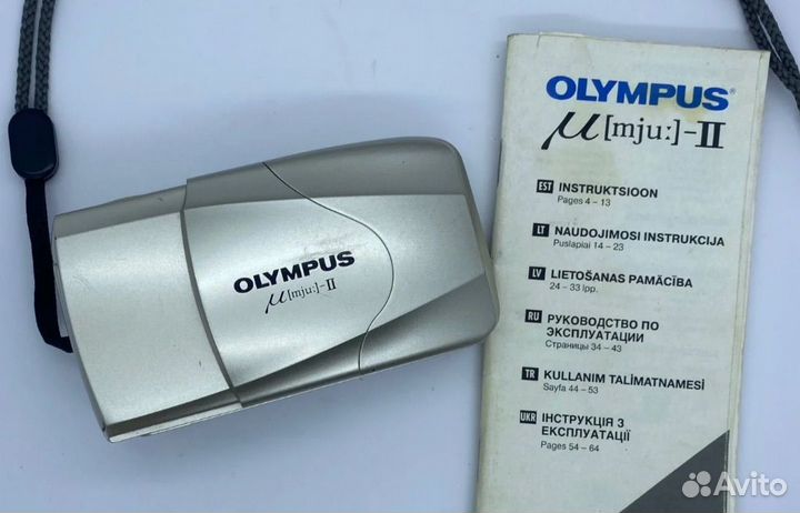 Пленочный фотоаппарат olympus mju ii