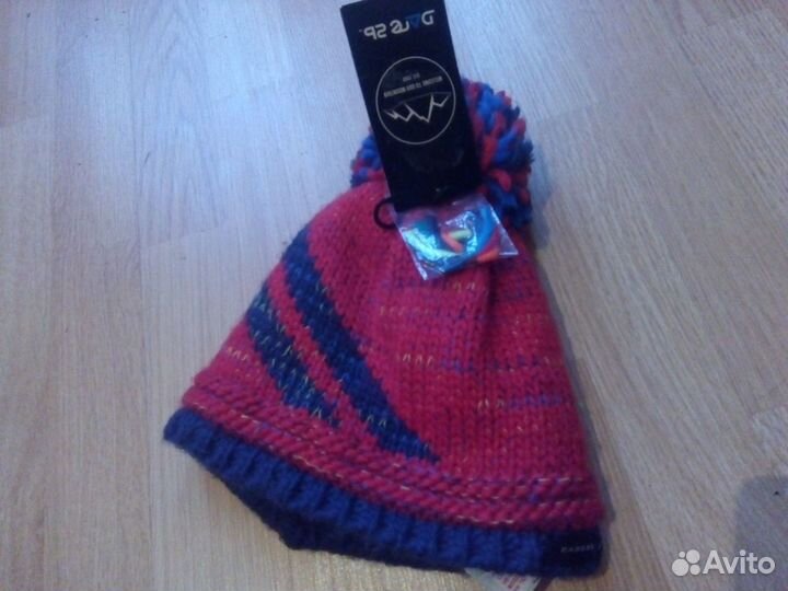 Детская новая шапка dare2b - вязаная, с флисом