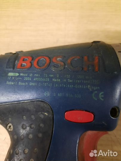 Запчасти шуруповёрта Bosch GSR 12 V (0601916530)