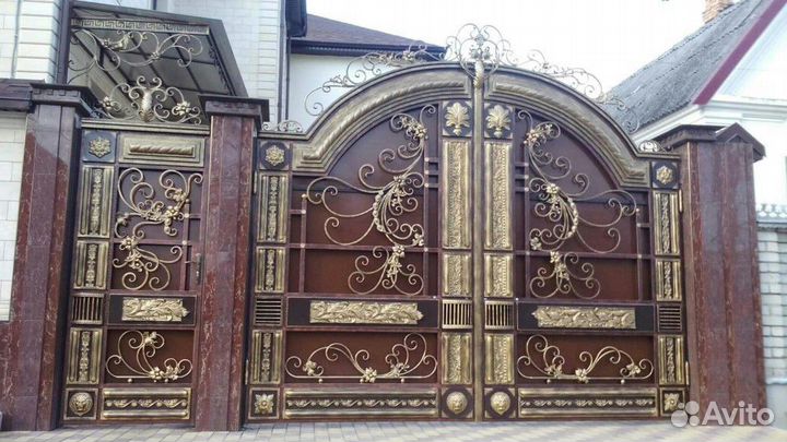Кованные ворота