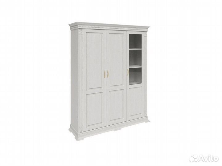 Шкаф серия Верди для одежды из натурального дерева