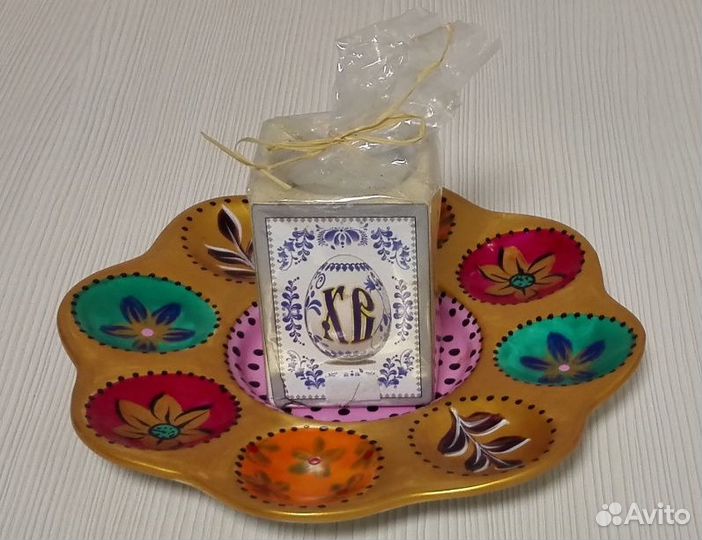 Свеча Пасхальная в Подсвечнике