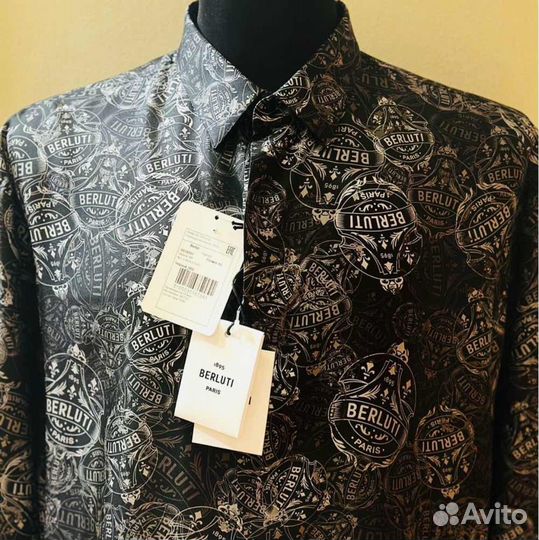 Berluti рубашка Berluti новая оригинал 43 по вор