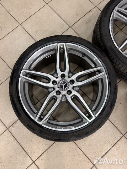 Колеса на Mercedes e213 r19 amg разноширокие