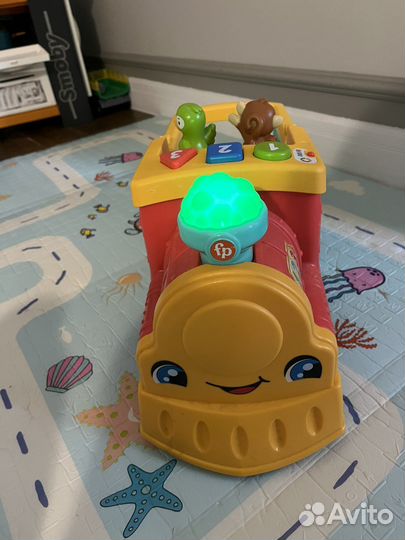 Игрушка экспресс с животными от fisher price