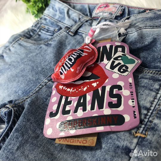 Джинсы для девочки 110