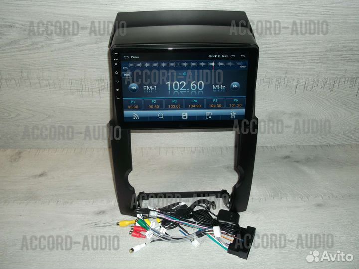 Магнитола Kia Sorento Android Bluetooth WiFi
