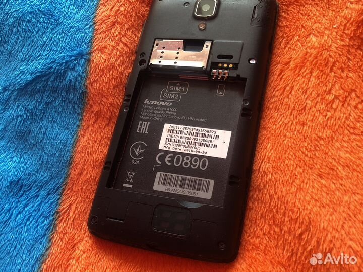Lenovo A1000, 8 ГБ