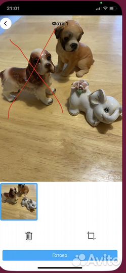 Фигурки животных сувенирные