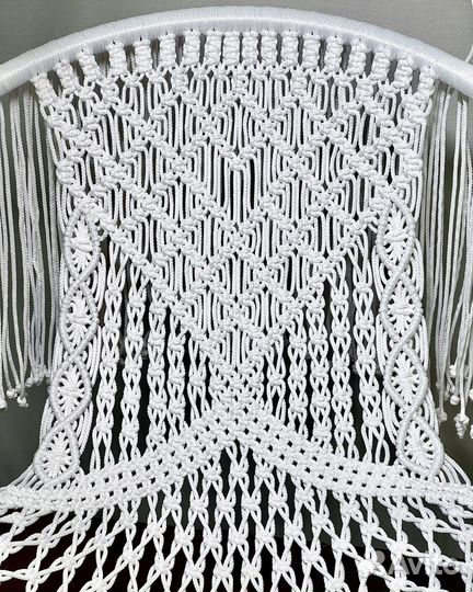 Видео инструкция по плетению подвесной качели