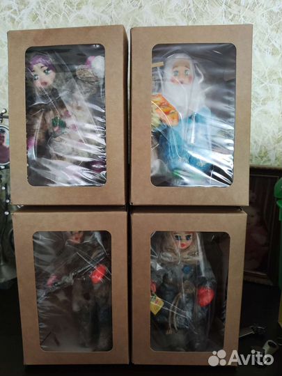 Ватные игрушки