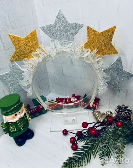 Ободок для девочки Звездочка