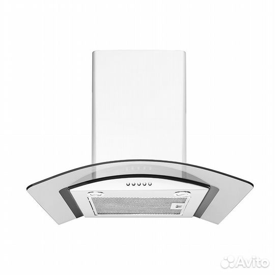 Кухонная вытяжка vesta VCG 660 белая