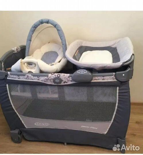 Манеж-кровать Graco Cuddle Cove