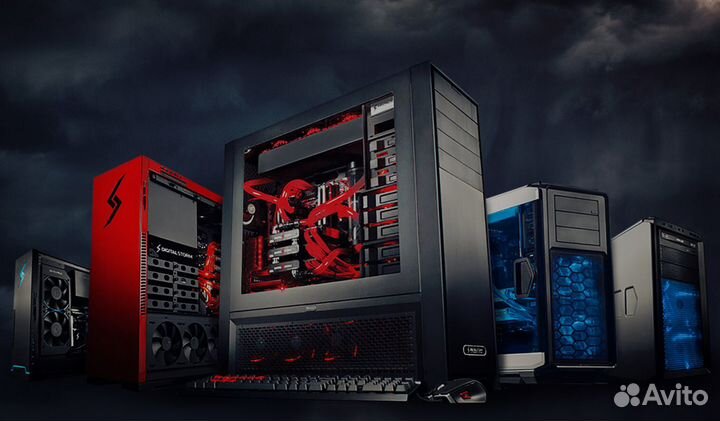 Новый игровой пк Ryzen 5 2600x / AMD RX 580 8GB