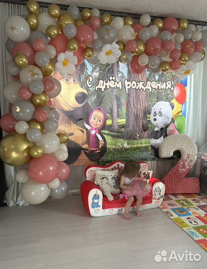 Цифра 2 для фотозоны