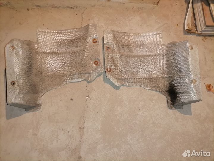 Теплоизоляция тепловой экран на Е53 Х5