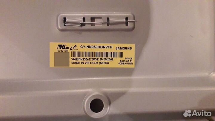 Разбор Samsung ue50ru7120u