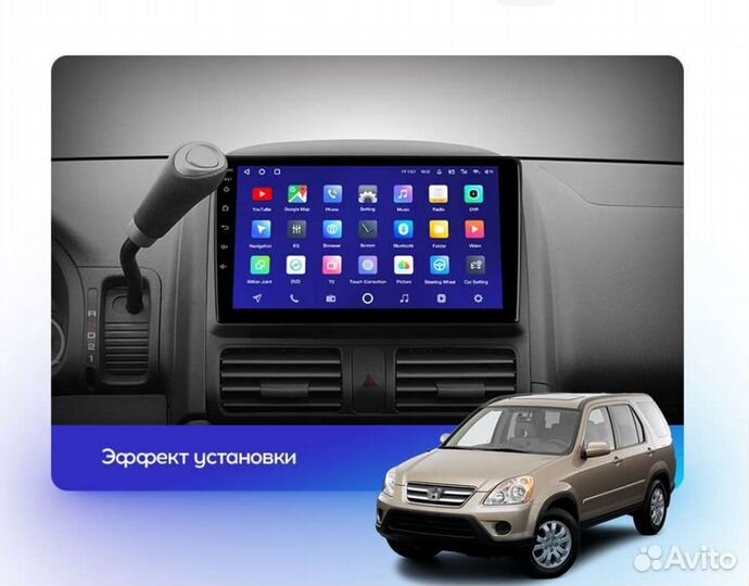 Teyes Магнитола Honda CRV 2 2001-2006