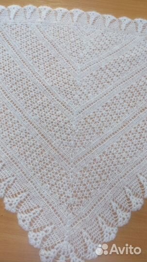 Платок шаль ручная работа