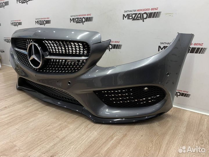 Бампер передний AMG C43 Mercedes W205