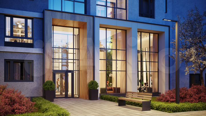 2-к. квартира, 57,7 м², 7/25 эт.