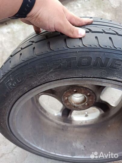 Литые диски r17 с резиной