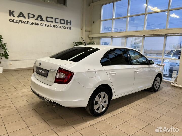 Skoda Rapid 1.6 МТ, 2018, 114 000 км