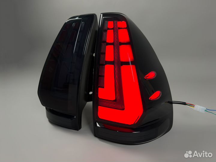 Стопы Toyota Land Cruiser Prado 120 Тюнинг Дым