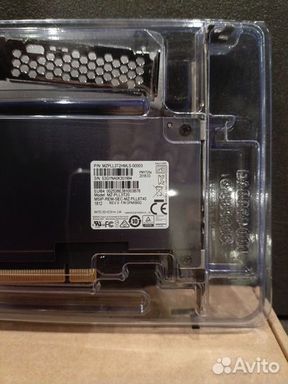 SSD Samsung PM1725a 3.2 тб mzpll3T2hmls-00003