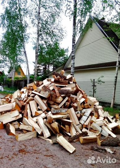 Дрова в укладку любого объема Ольховые в Ленобласт