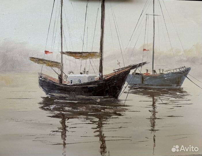 Бронь. Картина маслом. (27). 30/40