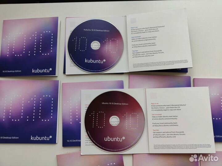 Официальные диски ос ubuntu/kubuntu