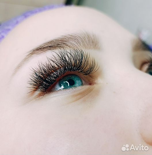 Наращивание ресниц, кислотные дачи, на дому
