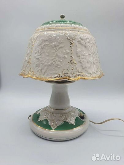 Настольная лампа СССР фарфоровая.Барановка.Очень р