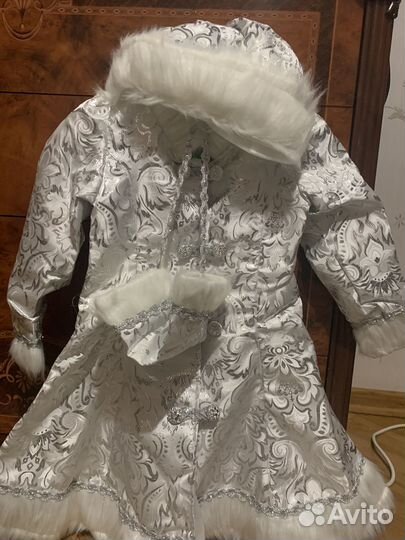 Костюм снегурочки детский