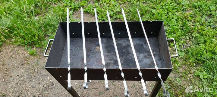 Мангал 60х35х15 см