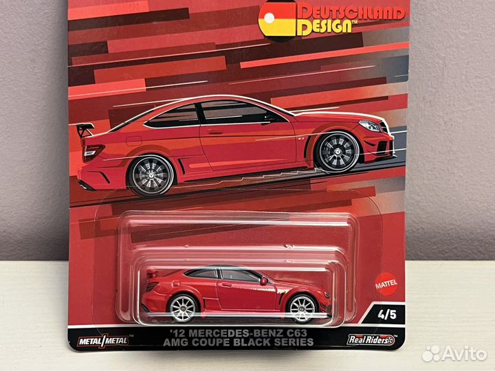 Hot wheels premium Mercedes C63