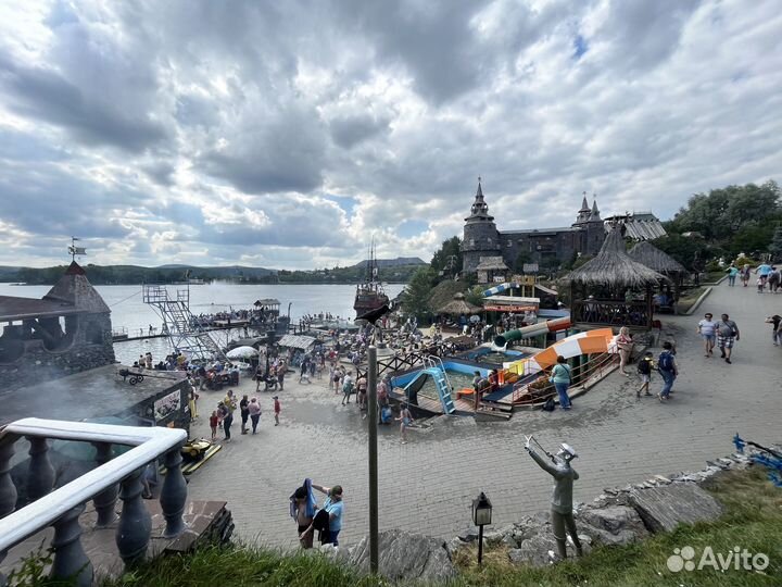 Тур в Сонькину лагуну с экскурсией по Сатке из Уфы