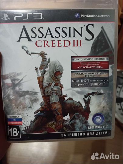 Assassins creed 3 для ps3