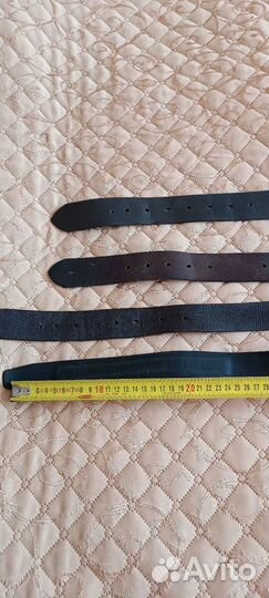 Мужской кожаный ремень