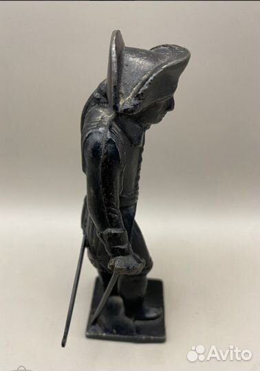 Редкая Фигурка литая Фридрих Великий. Чугун