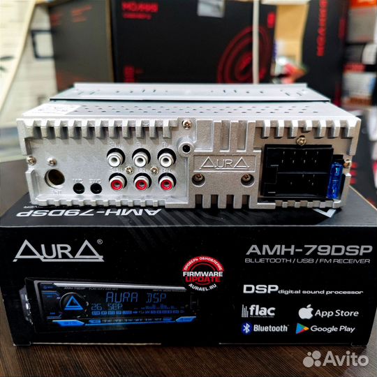 Автомагнитола процессорная Aura AMH-79DSP Новая