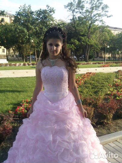 Платье свадебное или для выпускного размер 46-48