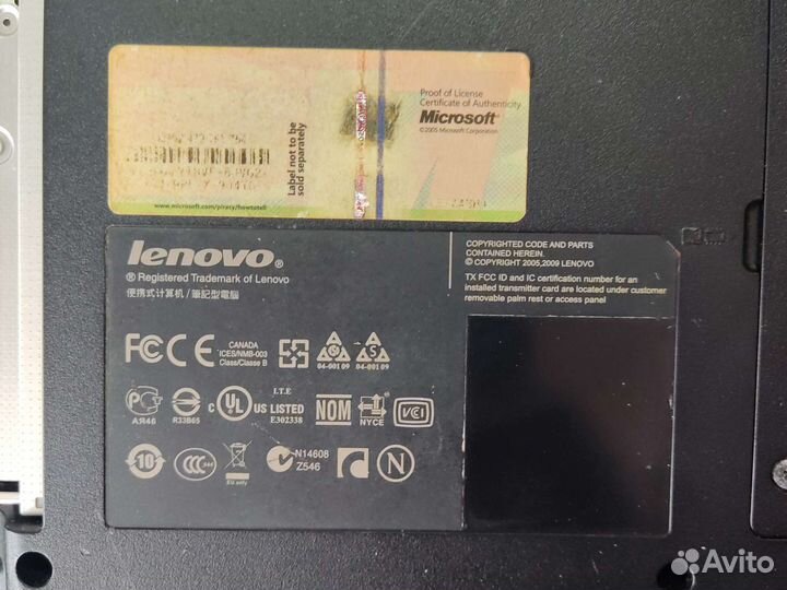 Ноутбук Lenovo g550 на запчасти
